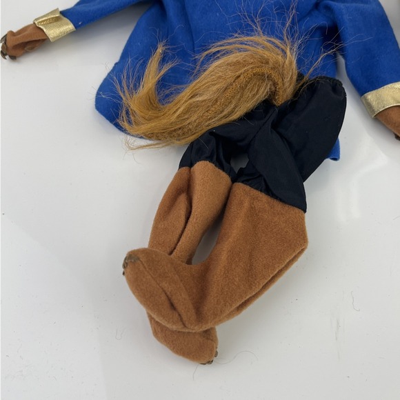 1991 Mattel Prince Adam Beauty & The Beast Doll with Mask Walt Disney - Picture 10 of 10